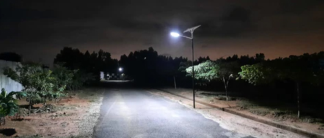 solar street lamp